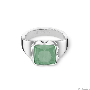 Кольцо Coeur de Lion, Green-Silver, 1200/40-0517 54